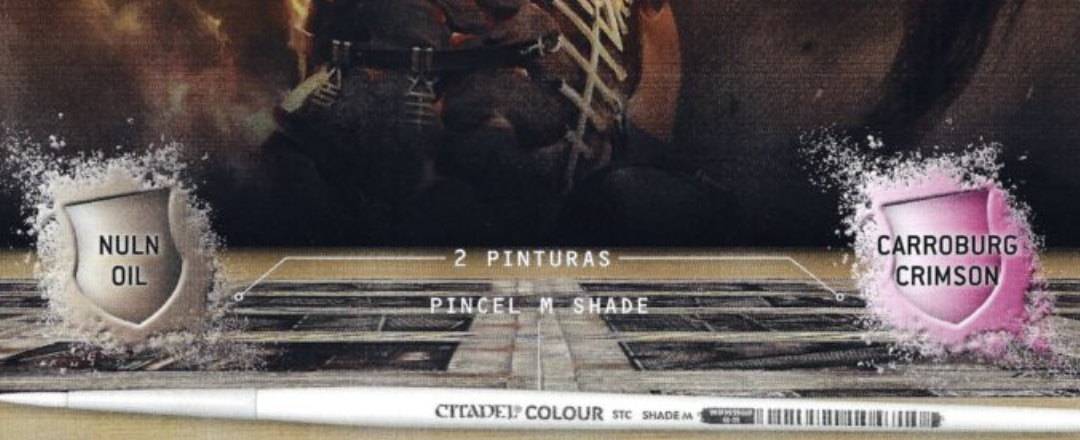 Numéro 25 - Nuln oil + Carroburg Crimson